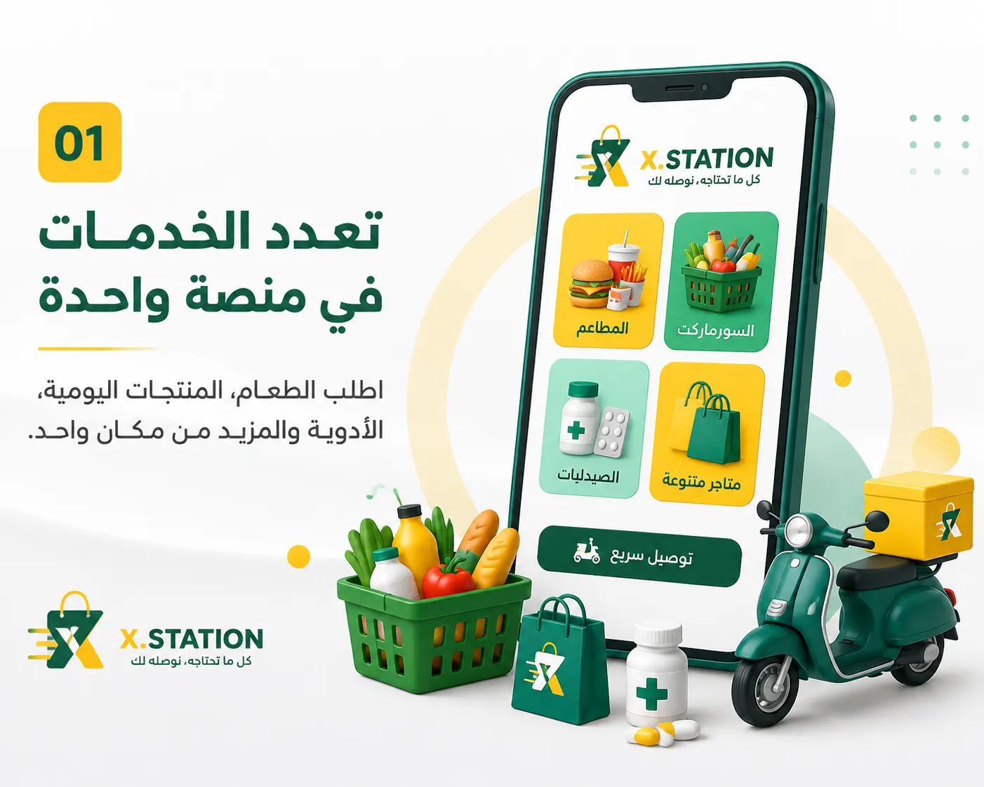 تعدد الخدمات في منصة